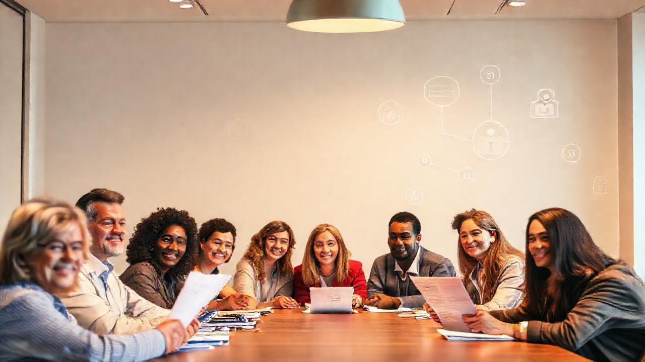 Reunión comunitaria: seguridad e información clara