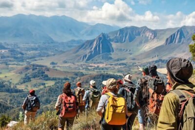 Viajes sostenibles y paisajes hermosos inspiran esperanza