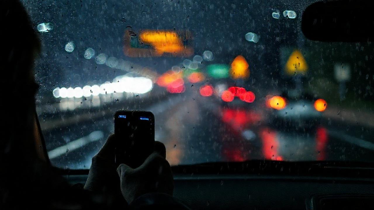 Lluvia, teléfono y peligro nocturno