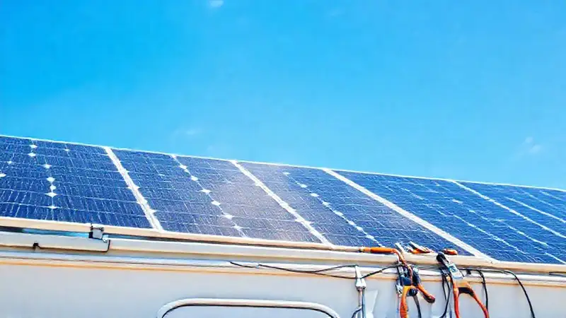Paneles solares flexibles generan energía al aire libre
