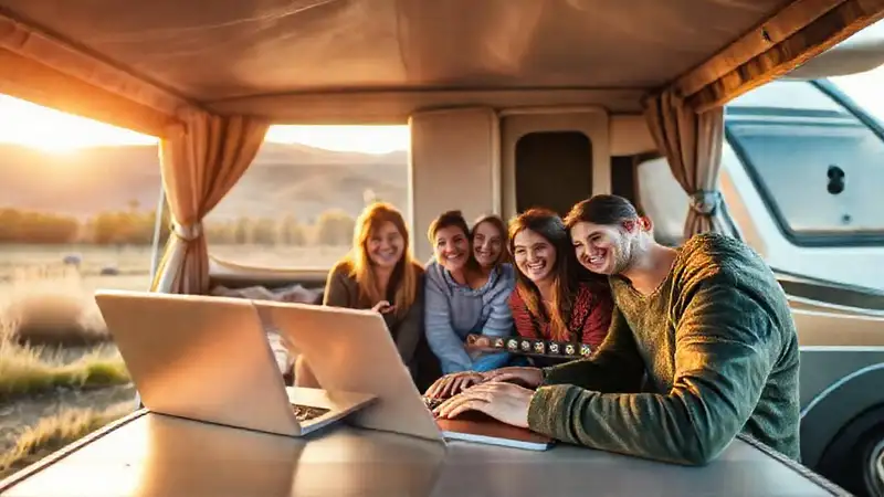 Viaje en autocaravana