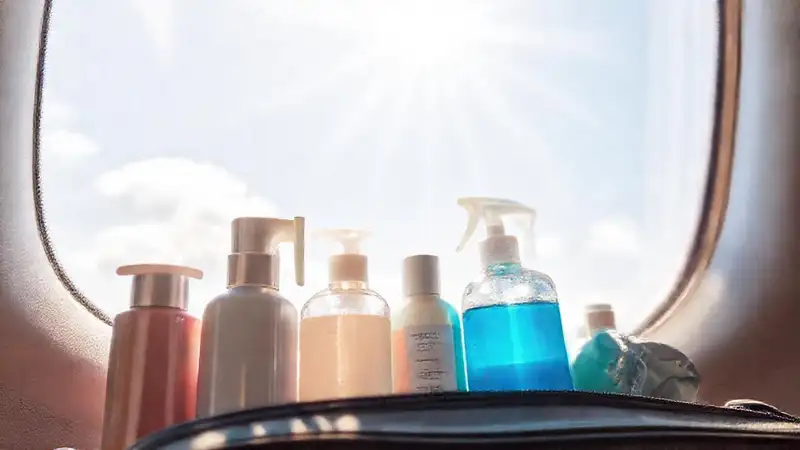 Productos de viaje con protección solar