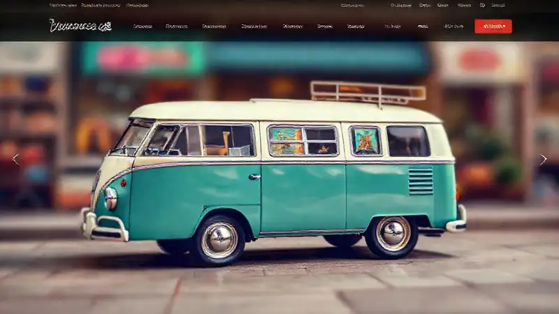 Un mercado online de furgonetas vintage
