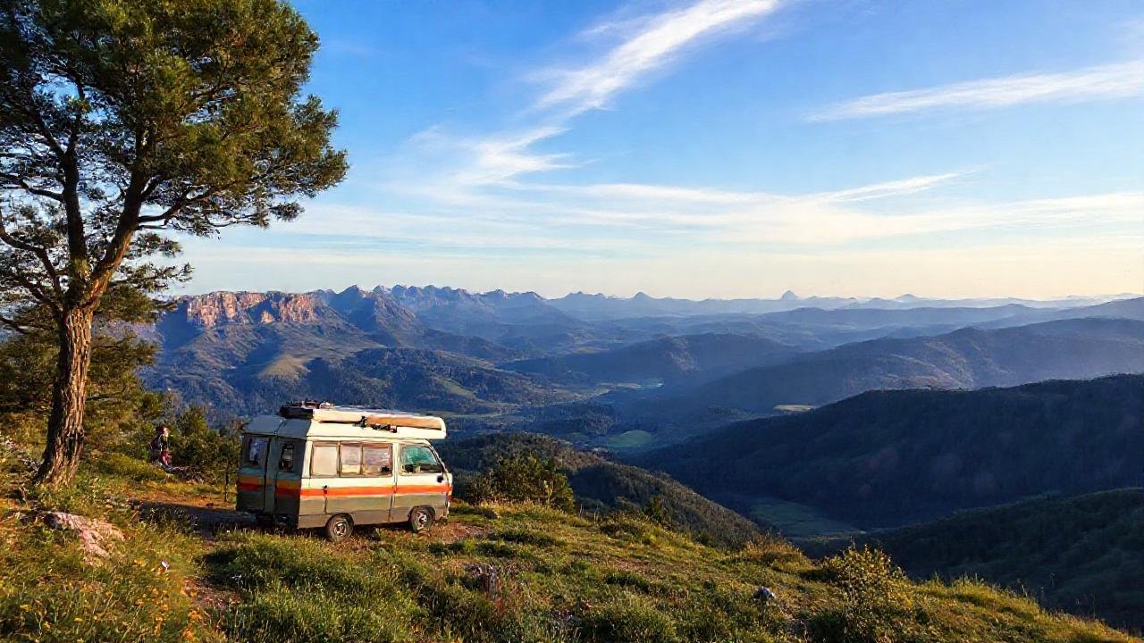 Un viaje sostenible por paisajes naturales hermosos