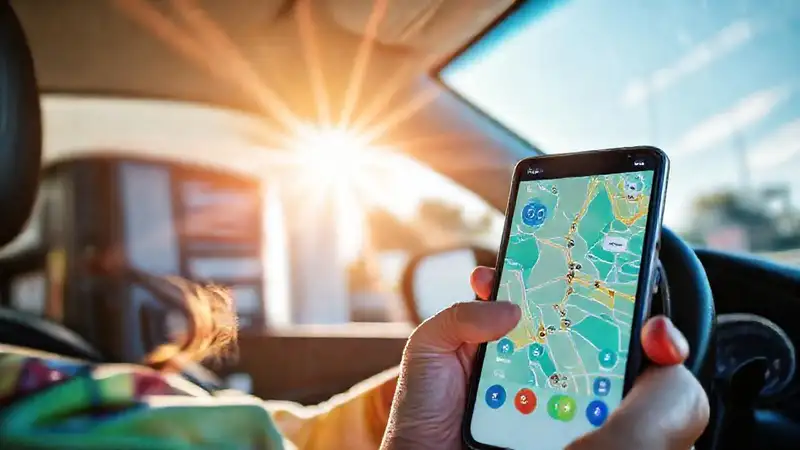 El smartphone ayuda al conductor a viajar eficientemente
