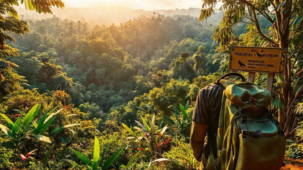 Un paraíso exuberante y protegido brilla