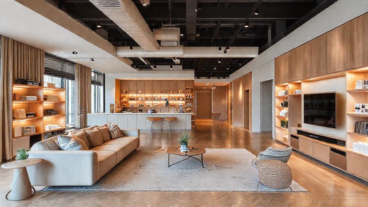 Un apartamento moderno y acogedor simplifica la vida