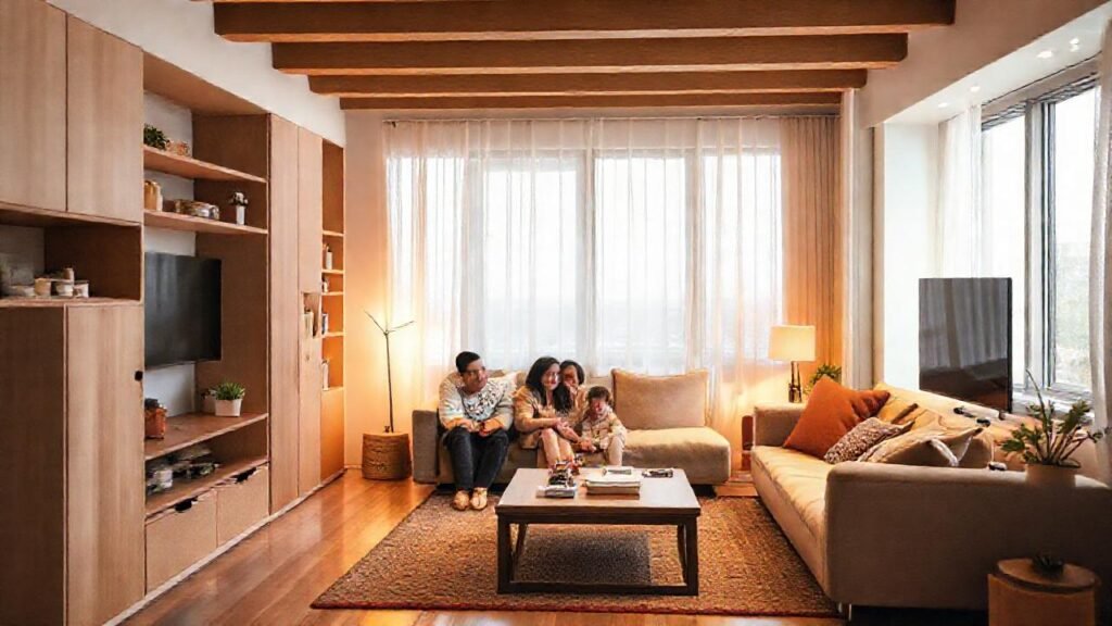 Un hogar moderno y acogedor para familias