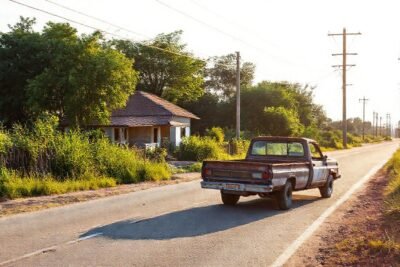 Un tranquilo pueblo rural y acogedor
