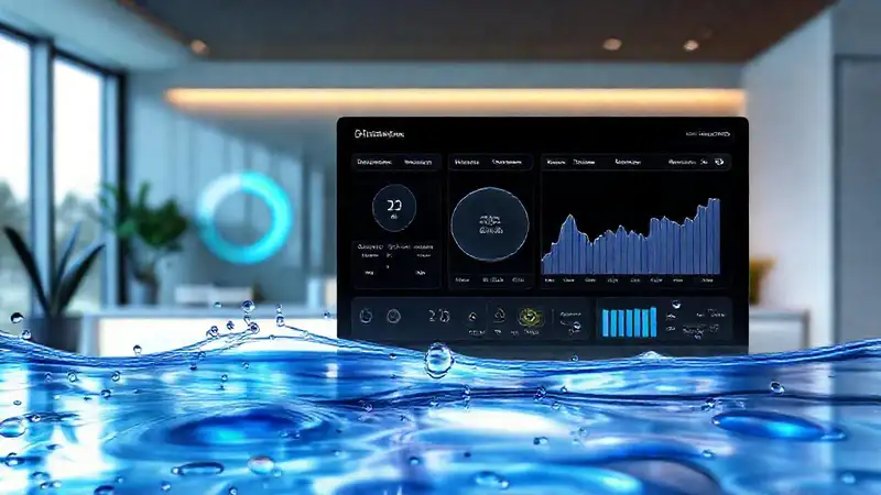 Un hogar inteligente muestra datos visualmente