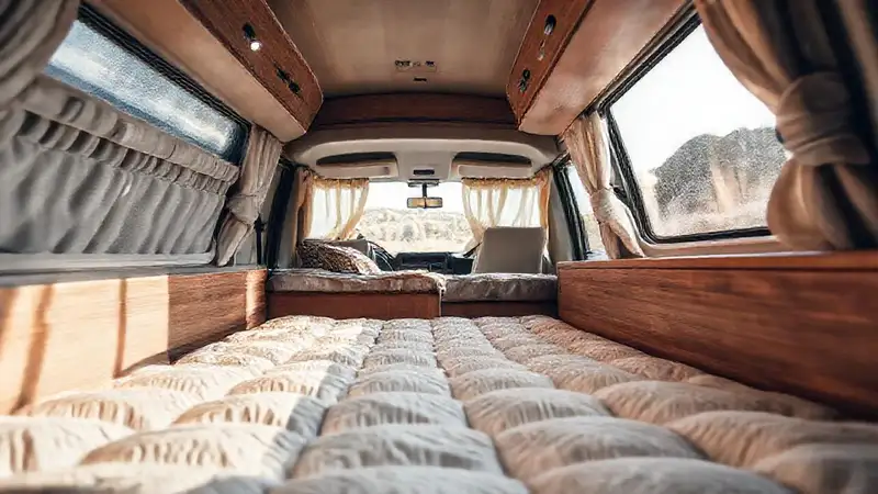Una autocaravana confortable invita al viaje