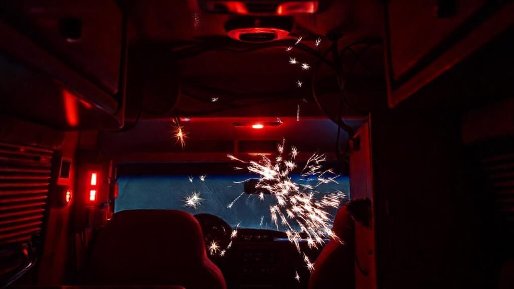 El coche sobrecalentó