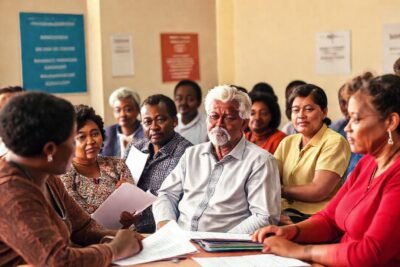 La comunidad se reunió con esperanza