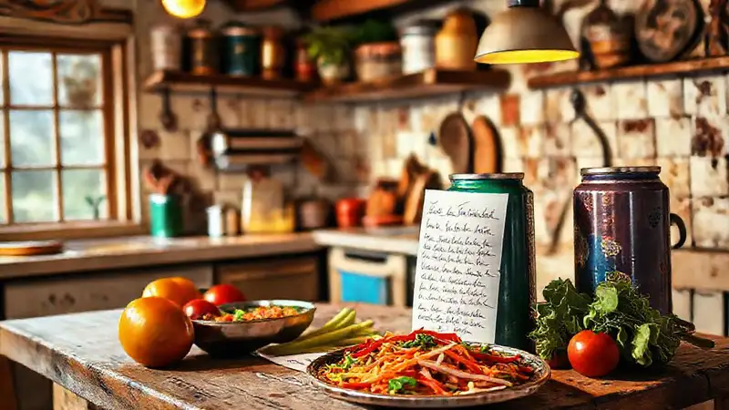 Cocina acogedora