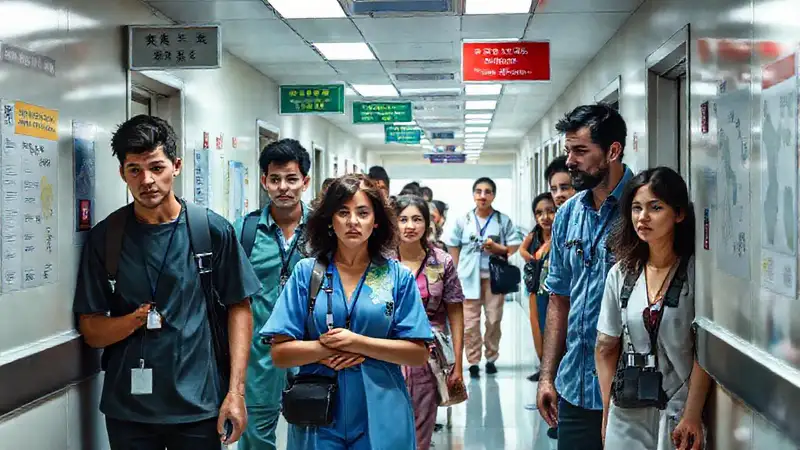 Ayuda global en hospital