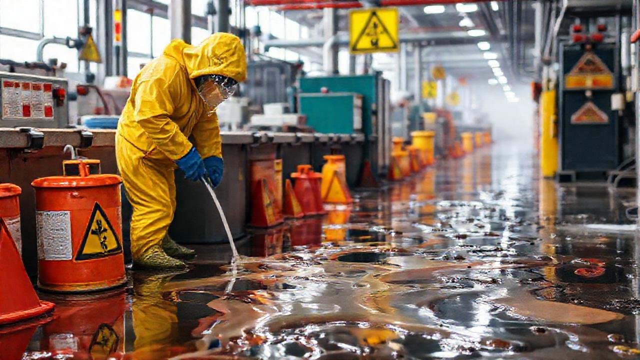 Derrames industriales requieren medidas de seguridad urgentes