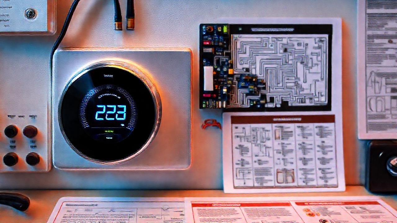Diagnóstico de termostato con manual técnico