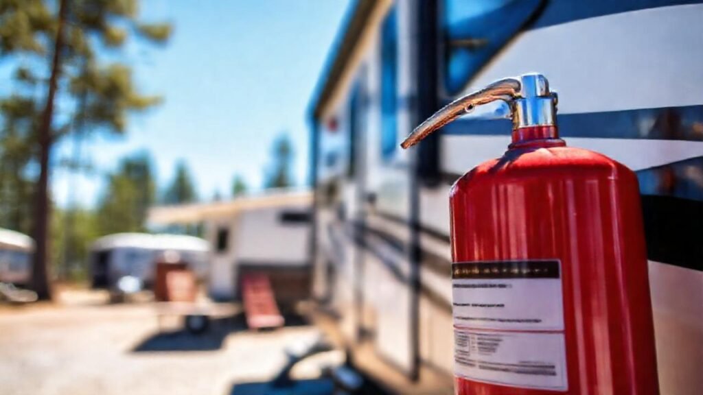 Campamento seguro y moderno