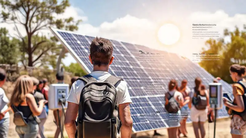 Energía solar móvil y sostenible