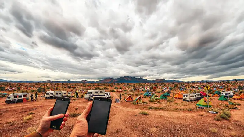 Cámaras móviles en campings diversos y restringidos