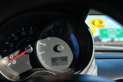 El conductor preocupado vio lecturas de presión erráticas