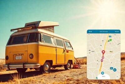 Un furgoneta camper vintage invita a explorar