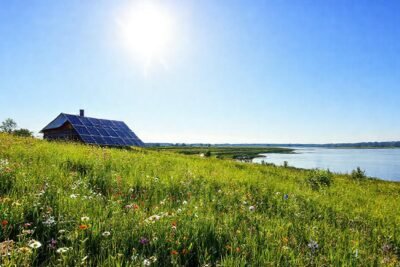 Un eco-parque tranquilo y sostenible