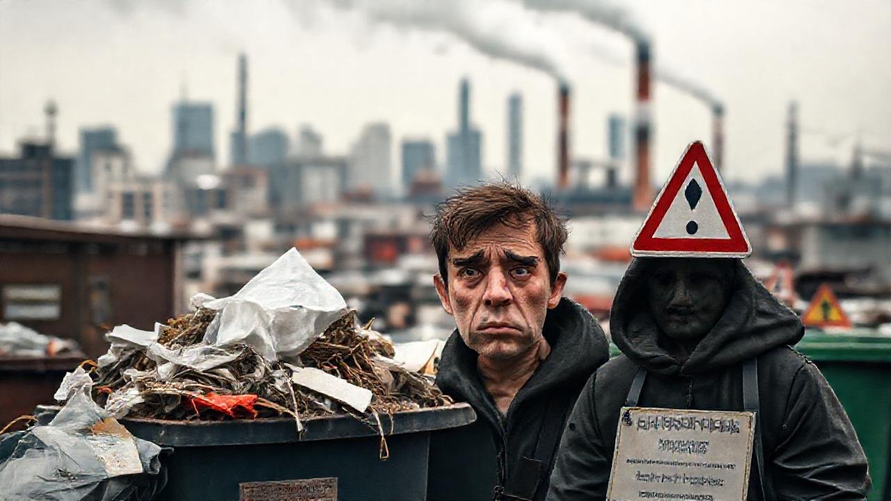 La contaminación degrada la vida y el entorno