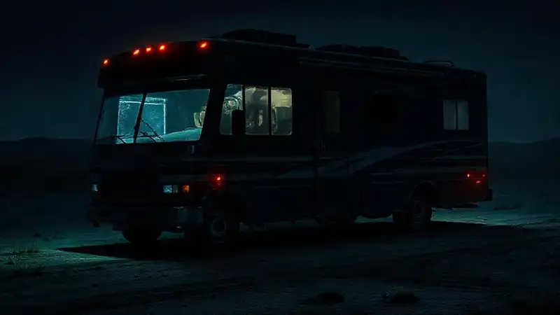 Un RV oscuro y perturbador genera dudas