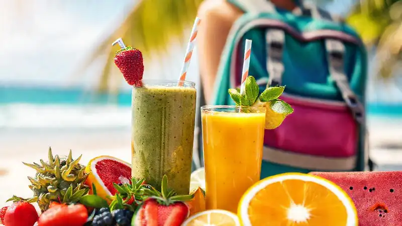 Batido tropical: sol