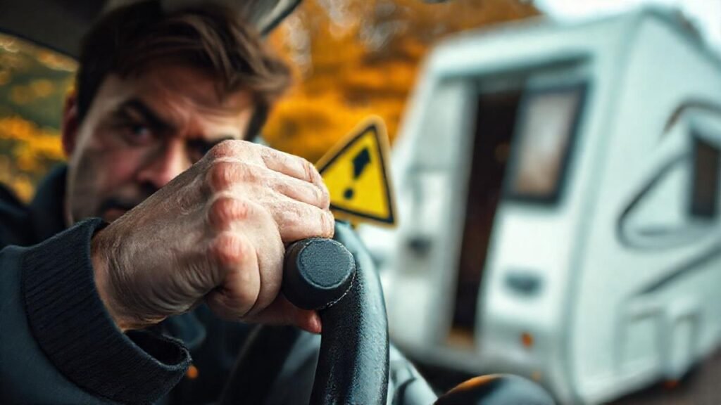 Caravana averiada causa frustración y peligro