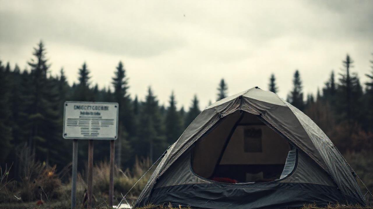 Un campista enfrenta regulaciones forestales serias