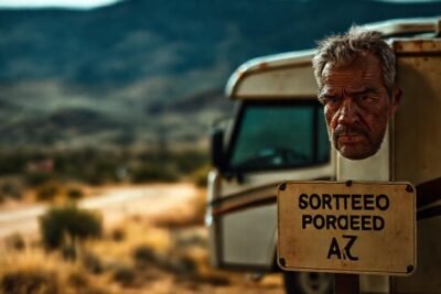 Un letrero permite el paisaje protegido