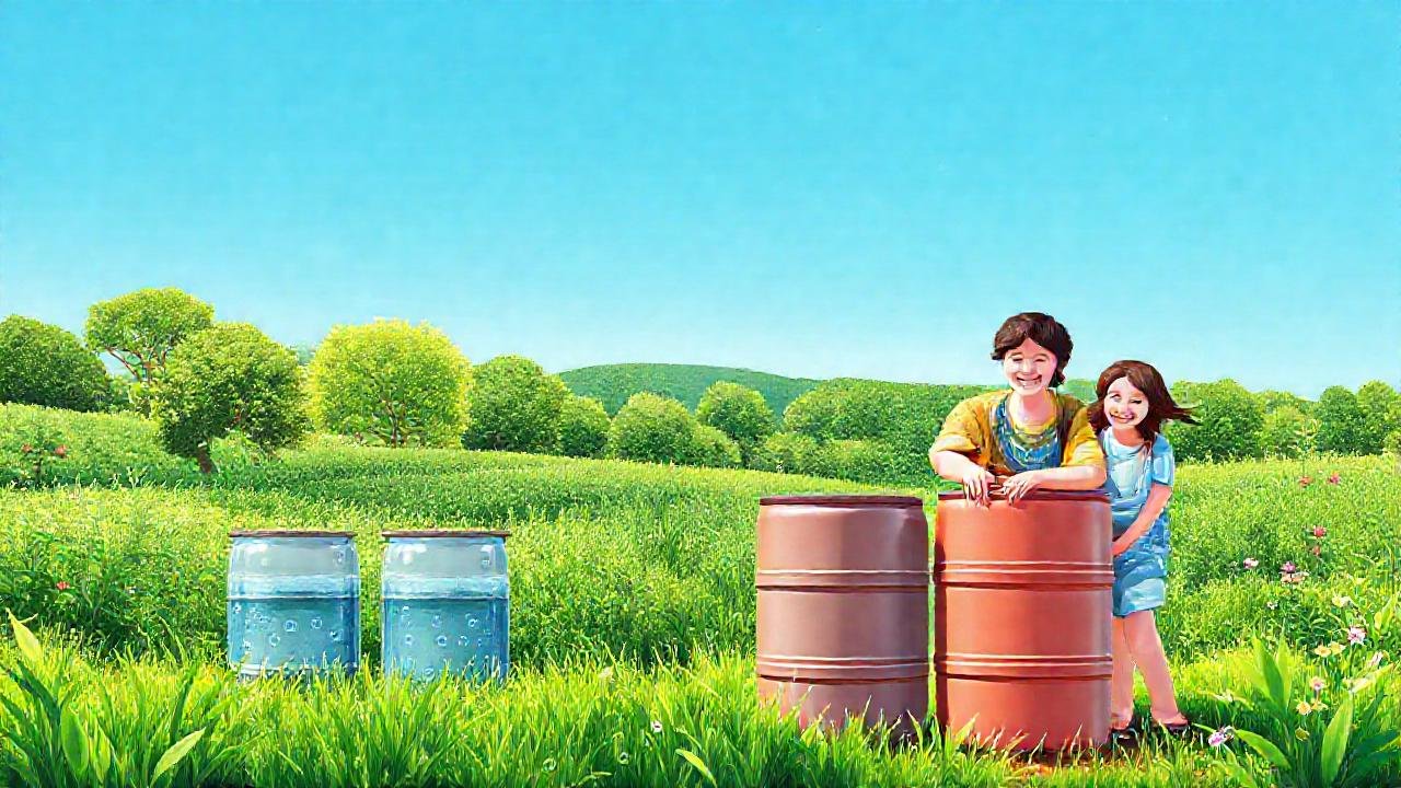 Recolección de agua, vida sostenible y paz