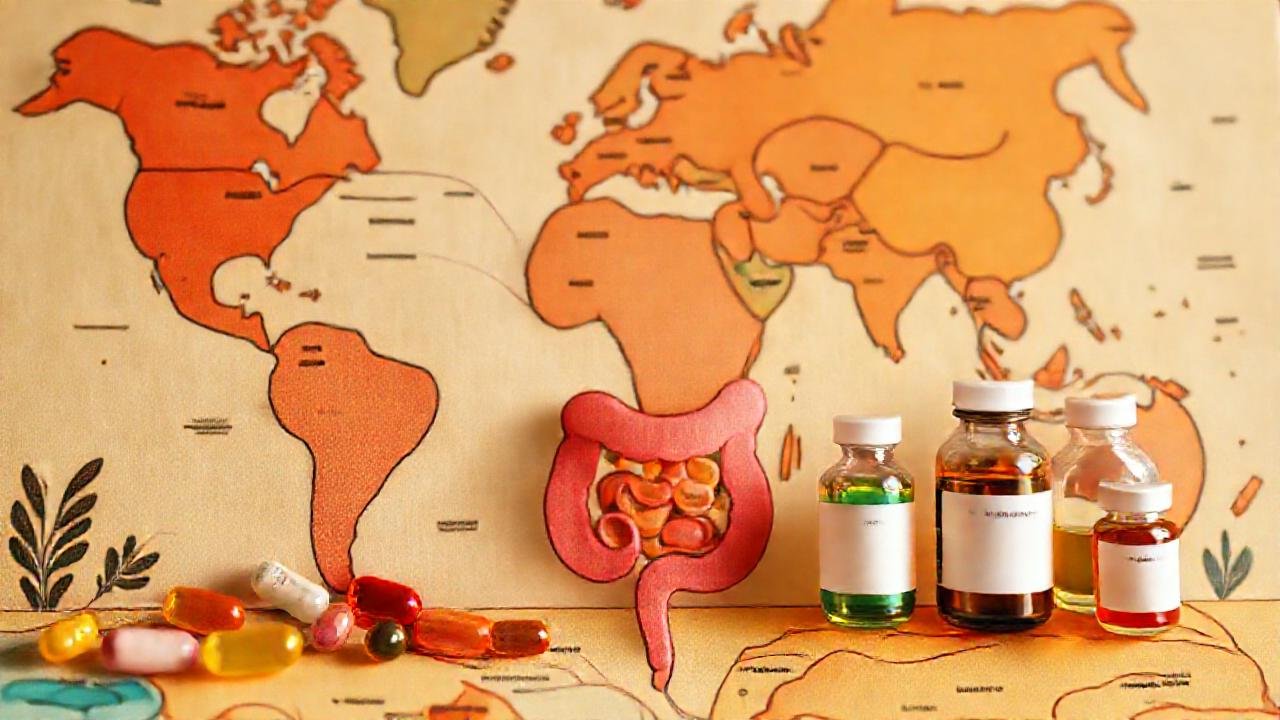 Probióticos viajan hacia un intestino feliz