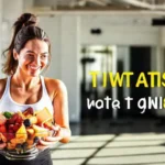 Mujer sana disfruta vida activa y alegre