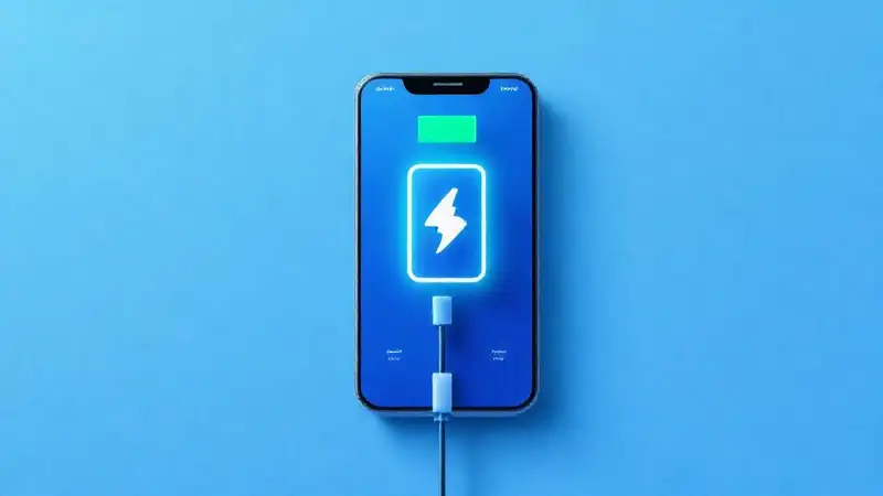 Un dispositivo iOS carga con eficiencia
