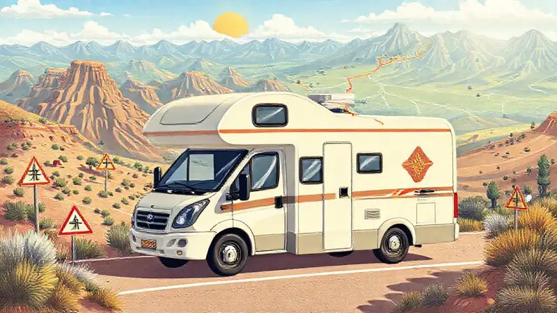 Campamento en carretera