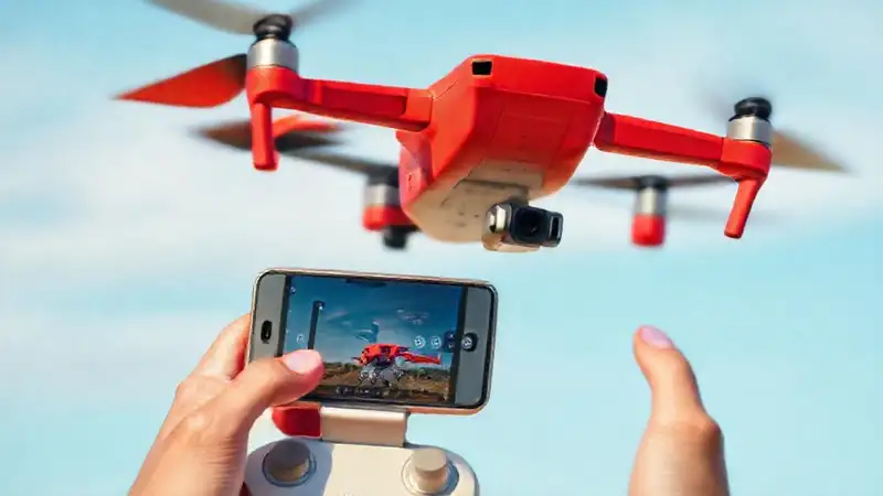 Drones ofrecen vistas aéreas en directo