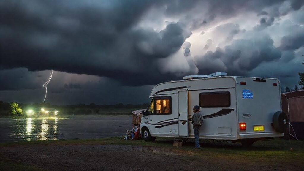 Tormenta y caravana: riesgo asegurado