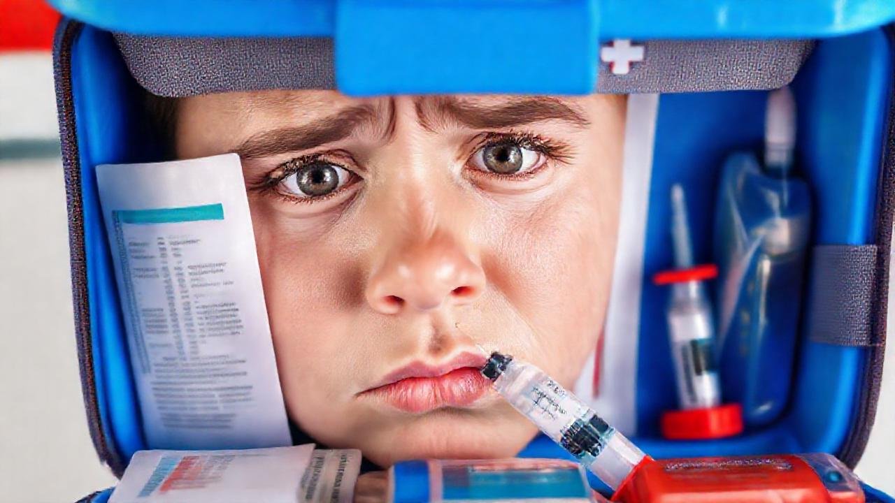 Kit de primeros auxilios para alergias