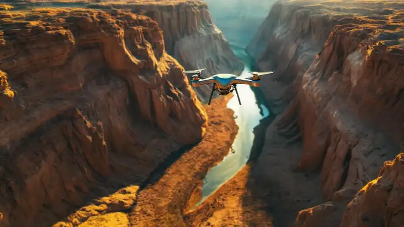Dron captura belleza desértica y grandiosa