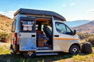 Viajero feliz disfruta un viaje sencillo