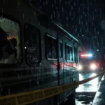 Un RV dañado