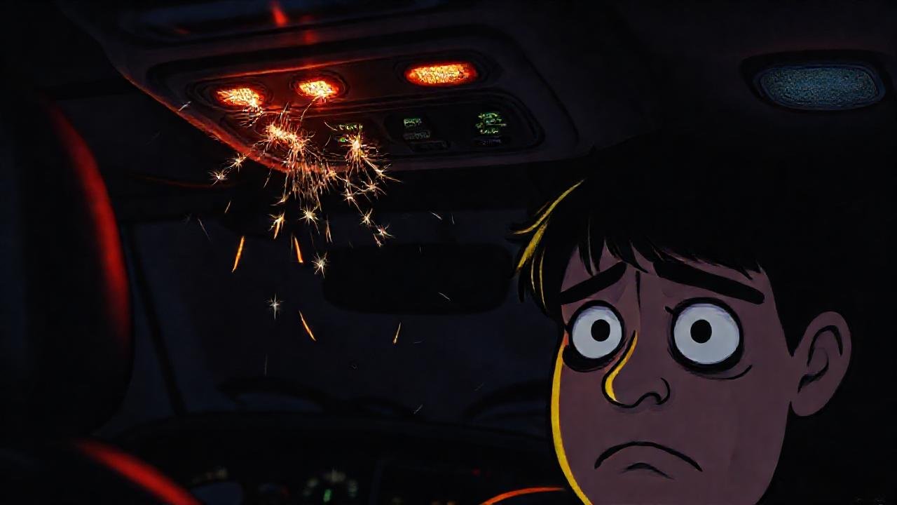 Autocaravan presenta fallo técnico grave