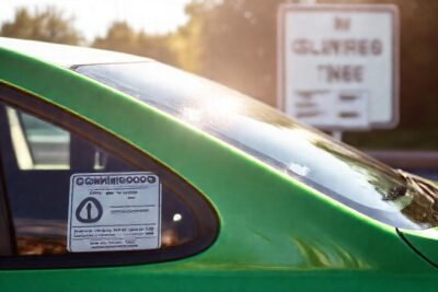 El conductor recibió multa por incumplimiento legal